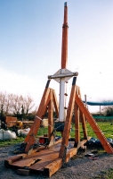 Human Catapult (Trebuchet) - extreme sport activity